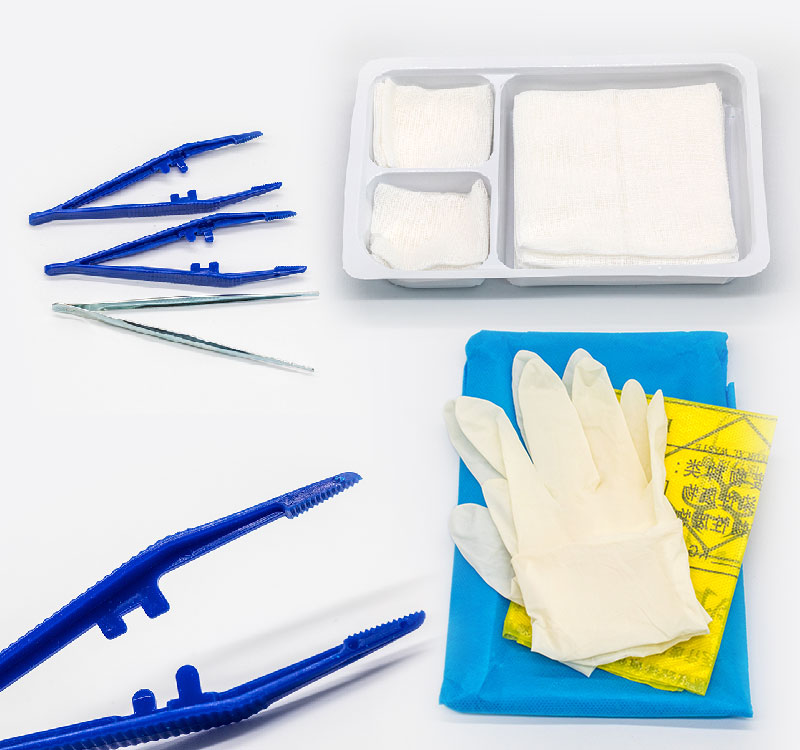 Kit de pansement chirurgical stérile médical jetable