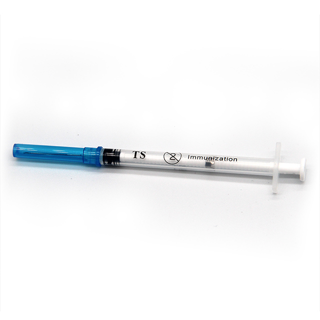 Seringue de vaccin jetable médicale Luer Lock de 0,5 ml avec aiguilles 23G