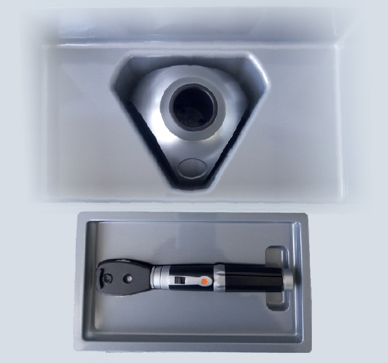 Ophtalmoscope rechargeable à éclairage direct à usage médical