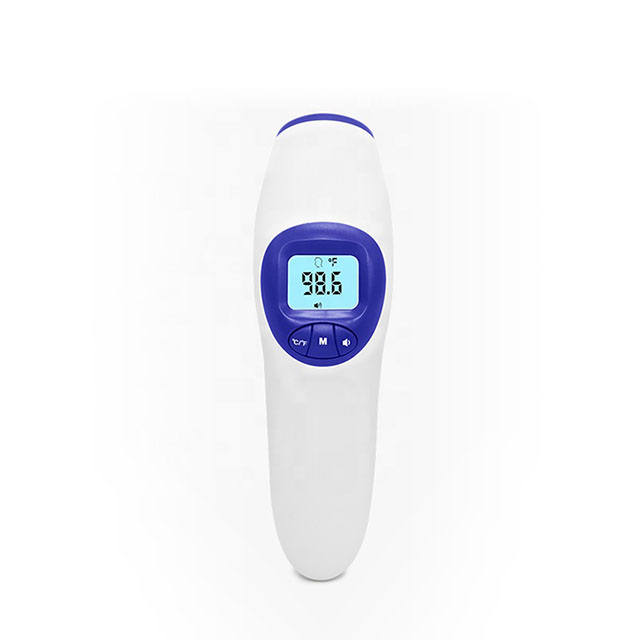 Thermomètre de température frontal infrarouge portatif électronique pour la fièvre