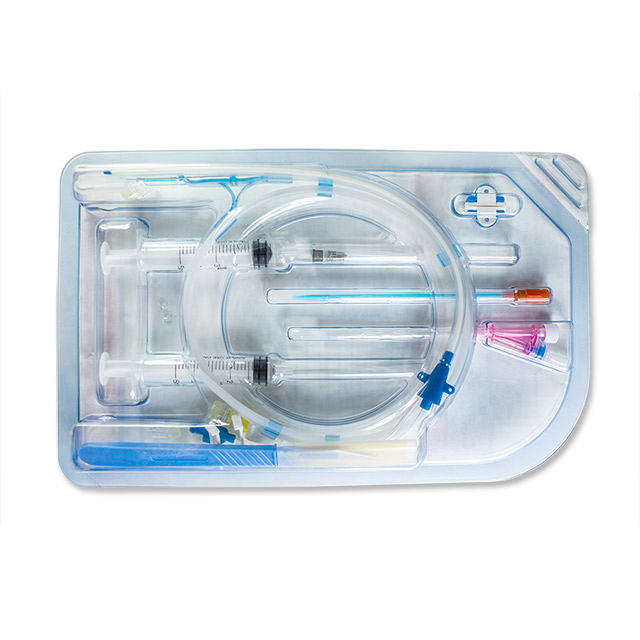 Cathéter veineux central jetable à lumière unique pour usage hospitalier