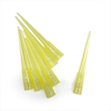 Embouts de pipette de filtre jaune en plastique stériles jetables 200ml