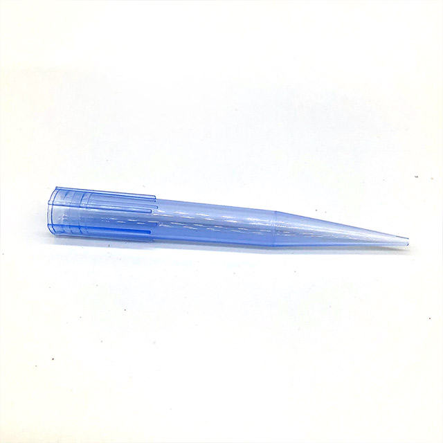 Embouts de pipette de filtre en plastique stériles jetables bleu 100UL 10ml