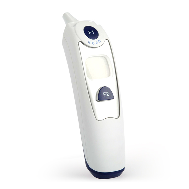 Thermomètre frontal et auriculaire numérique à double mode pour corps clinique approuvé CE